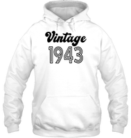 1943 Retro Vintage Birth Year Blast Unisex Heavyweight Pullover Hoodie