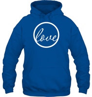 Love Valentine's Day Unisex Heavyweight Pullover Hoodie