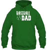 Baseball Dad Shirt Unisex Heavyweight Pullover Hoodie With Baseball