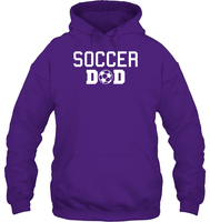 Soccer Dad Sports Shirt Unisex Heavyweight Pullover Hoodie