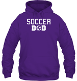 Soccer Dad Sports Shirt Unisex Heavyweight Pullover Hoodie
