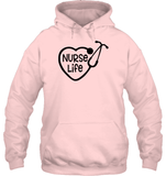 Nurse Life Nurse Shirt Unisex Heavyweight Pullover Hoodie