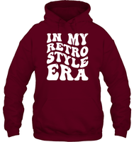 In My Retro Style Era Shirt Unisex Heavyweight Pullover Hoodie