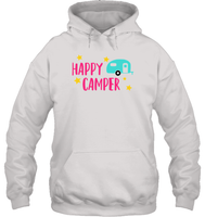 Happy Camper Unisex Heavyweight Pullover Hoodie