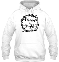 Merry & Bright Christmas Shirt For Women