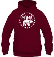 Mama Bear Family Shirt Unisex Heavyweight Pullover Hoodie
