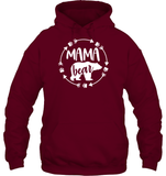 Mama Bear Family Shirt Unisex Heavyweight Pullover Hoodie