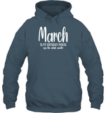 March Birthday Month Unisex Heavyweight Pullover Hoodie