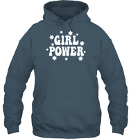 Girl Power Shirt Unisex Heavyweight Pullover Hoodie