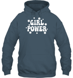 Girl Power Shirt Unisex Heavyweight Pullover Hoodie