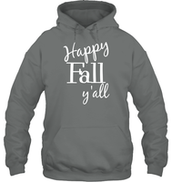 Happy Fall Y’all Shirt Unisex Heavyweight Pullover Hoodie