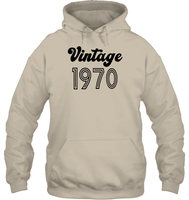1970 Retro Vintage Birth Year Blast Unisex Heavyweight Pullover Hoodie