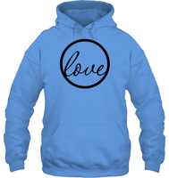 Love Valentine's Day Unisex Heavyweight Pullover Hoodie
