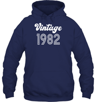 1982 Retro Vintage Birth Year Blast Unisex Heavyweight Pullover Hoodie