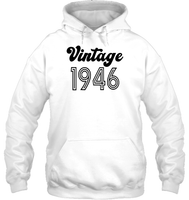 1946 Retro Vintage Birth Year Blast Unisex Heavyweight Pullover Hoodie