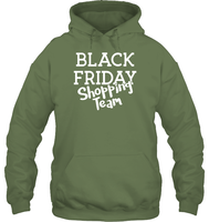 Black Friday Shopping Team Shirt – Ready to Score Big Deals Unisex Heavyweight Pullover Hoodie