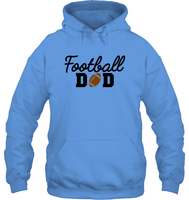 Football Dad Shirt - The Ultimate Game Day Essential Unisex Heavyweight Pullover Hoodie