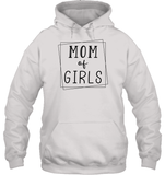 Mom Of Girls Family Shirt Unisex Heavyweight Pullover Hoodie