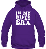 In My Wifey Era Shirt Unisex Heavyweight Pullover Hoodie