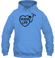 Nurse Life Nurse Shirt Unisex Heavyweight Pullover Hoodie