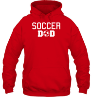Soccer Dad Sports Shirt Unisex Heavyweight Pullover Hoodie
