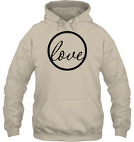 Love Valentine's Day Unisex Heavyweight Pullover Hoodie
