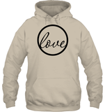Love Valentine's Day Unisex Heavyweight Pullover Hoodie