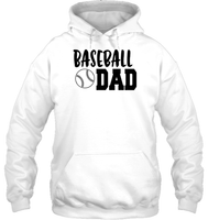 Baseball Dad Shirt Unisex Heavyweight Pullover Hoodie With Baseball