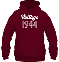 1944 Retro Vintage Birth Year Blast Unisex Heavyweight Pullover Hoodie