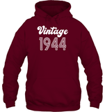 1944 Retro Vintage Birth Year Blast Unisex Heavyweight Pullover Hoodie