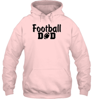 Football Dad Shirt - The Ultimate Game Day Essential Unisex Heavyweight Pullover Hoodie