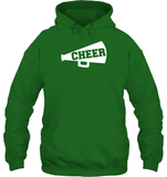 Cheer T Shirt Unisex Heavyweight Pullover Hoodie