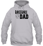 Baseball Dad Shirt Unisex Heavyweight Pullover Hoodie With Baseball