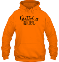 Birthday Entourage Unisex Heavyweight Pullover Hoodie