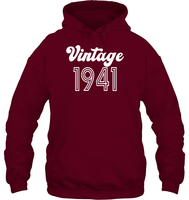 1941 Retro Vintage Birth Year Blast Unisex Heavyweight Pullover Hoodie