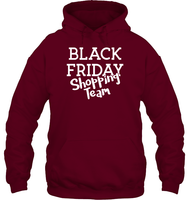 Black Friday Shopping Team Shirt – Ready to Score Big Deals Unisex Heavyweight Pullover Hoodie