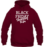 Black Friday Shopping Team Shirt – Ready to Score Big Deals Unisex Heavyweight Pullover Hoodie