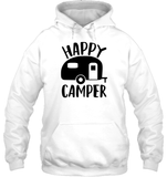 Happy Camper Unisex Heavyweight Pullover Hoodie