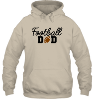 Football Dad Shirt - The Ultimate Game Day Essential Unisex Heavyweight Pullover Hoodie