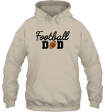 Football Dad Shirt - The Ultimate Game Day Essential Unisex Heavyweight Pullover Hoodie