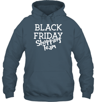 Black Friday Shopping Team Shirt – Ready to Score Big Deals Unisex Heavyweight Pullover Hoodie