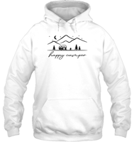 Happy Camper Unisex Heavyweight Pullover Hoodie