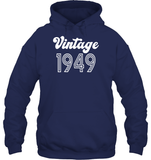 1949 Retro Vintage Birth Year Blast Unisex Heavyweight Pullover Hoodie