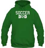 Soccer Dad Sports Shirt Unisex Heavyweight Pullover Hoodie