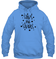 Stars And Stripes 4th Of July Shirt Unisex Heavyweight Pullover Hoodie
