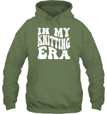 In My Knitting Era Unisex Heavyweight Pullover Hoodie