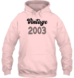 2003 Retro Vintage Birth Year Blast Unisex Heavyweight Pullover Hoodie