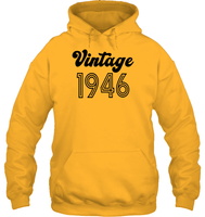 1946 Retro Vintage Birth Year Blast Unisex Heavyweight Pullover Hoodie