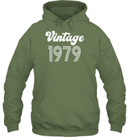 1979 Retro Vintage Birth Year Blast Unisex Heavyweight Pullover Hoodie