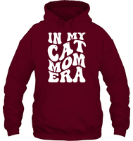 In My Cat Mom Era Pet Shirt Unisex Heavyweight Pullover Hoodie